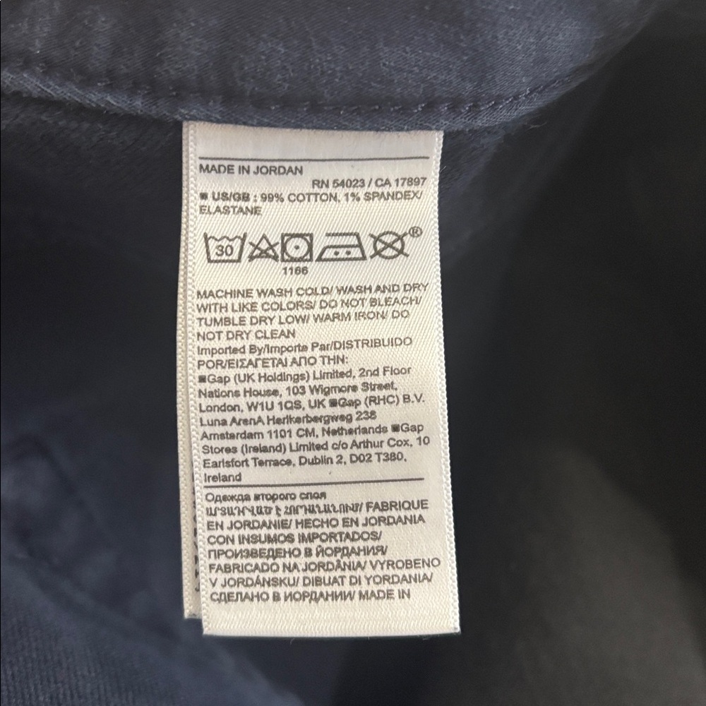 BANANA REPUBLIC Men's 30x32 Blue Athletic Tapered Fit Traveler Jeans - Picture 8 of 8